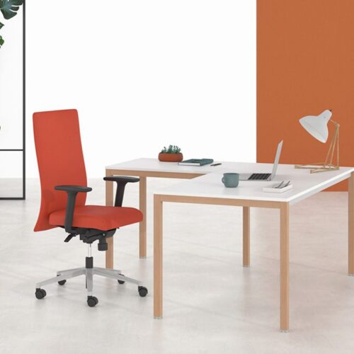 TETRA WOOD ALL γραφείο εργασίας με ξύλινο σκελετό  ΓΡΑΦΕΙΑ ΕΡΓΑΣΙΑΣ